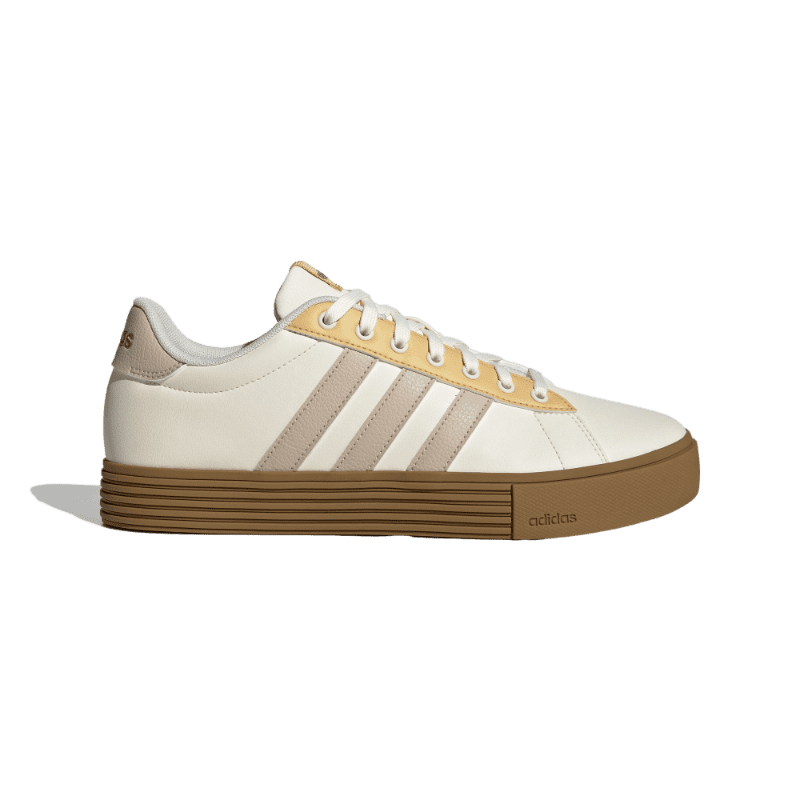 adidas DAILY 4.0复古百搭休闲板鞋男女阿迪达斯官方轻运动 乳白色/日光黄/岩层青铜色 36