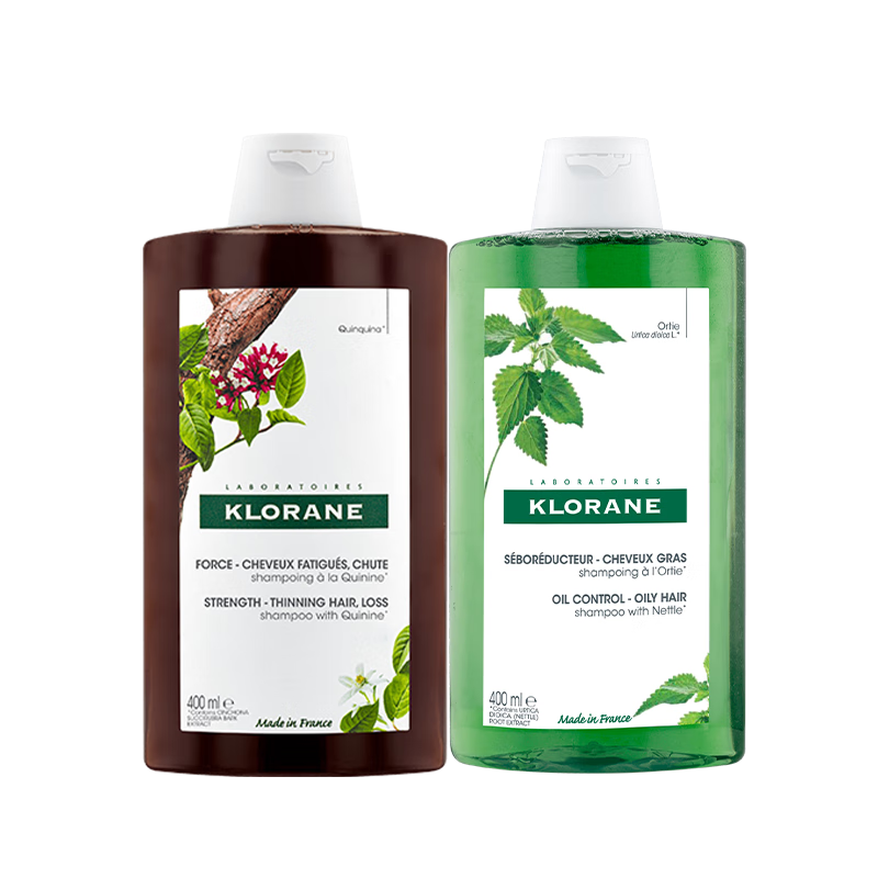 ���磨KLORANE�����ɷ��ѿ���ϴ��¶��װ400ml*2 ���ѷ��ϻ����־ÿ���ϴ��ˮ