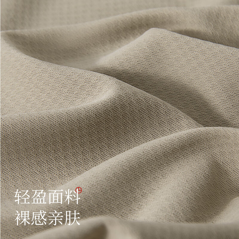 金利来男士背心男无袖T恤夏季网眼透气宽松轻薄健身运动打底汗衫 月白色 XL (175)