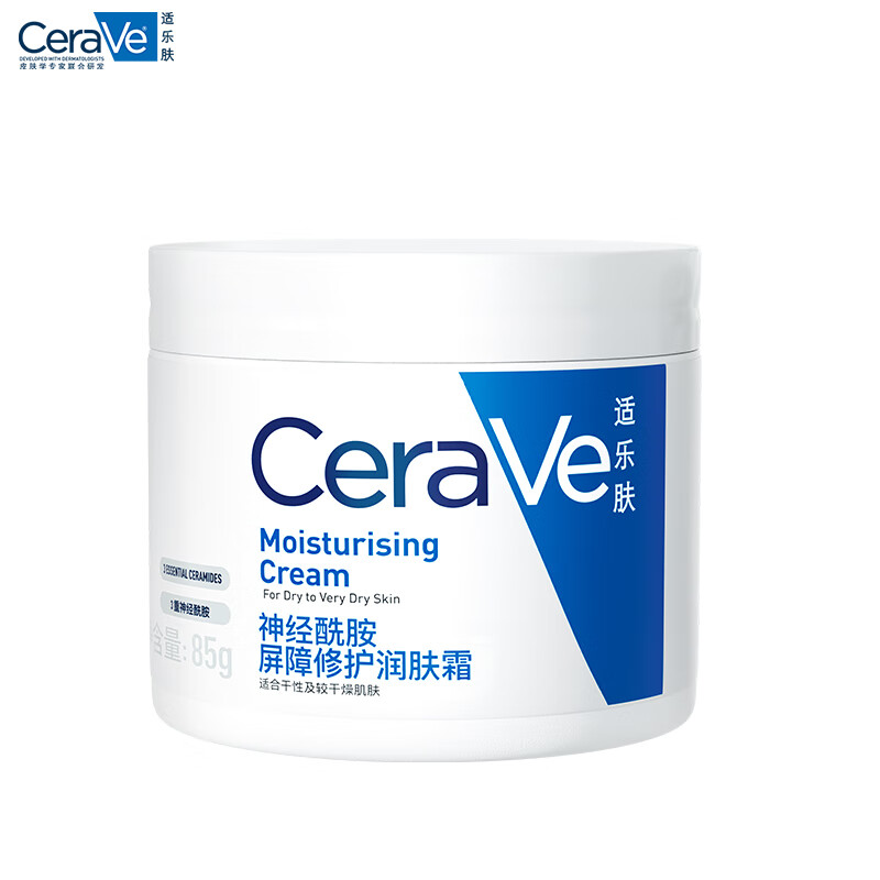 适乐肤（CeraVe）高保湿润肤霜85g (C霜神经酰胺水乳敏感肌乳液面霜男女护肤品)