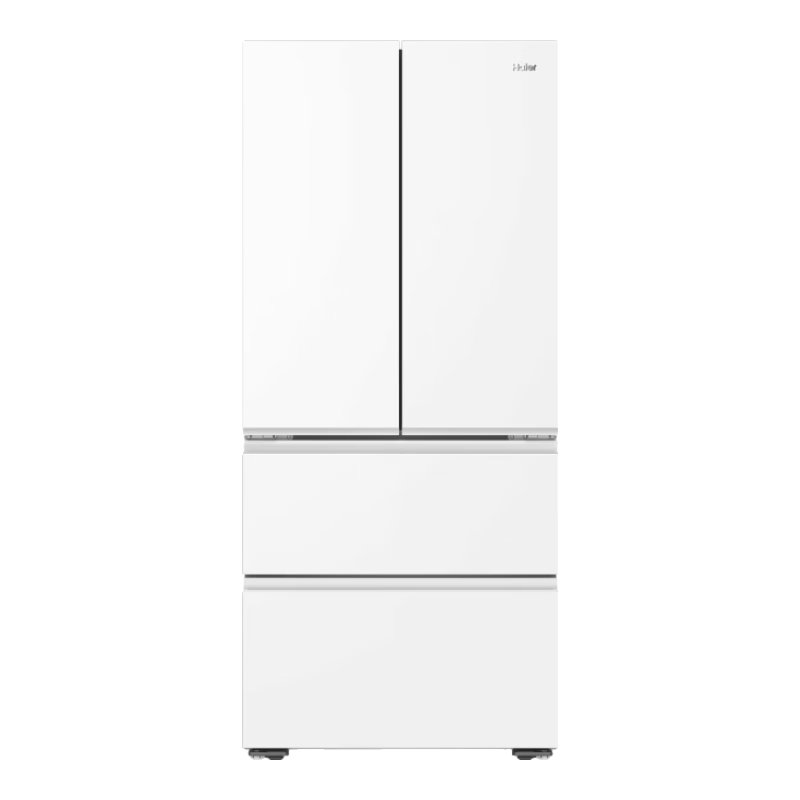 海尔（Haier）500升法式多门冰箱594mm专业超薄 一级能效变频 风冷无霜 净味节能 四开门家用电冰箱 国家补贴20% 小红花绽放版|黑金净化|三档变温|BCD-500WGHFDEDWVU1