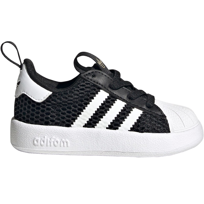 阿迪達(dá)斯（adidas）童鞋25夏三葉草男女童寶寶網(wǎng)面透氣貝殼頭鞋兒童輕便運(yùn)動鞋JR7414