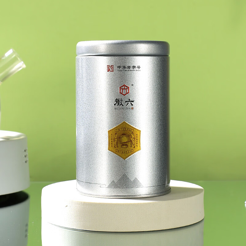 徽六【安徽味道】绿茶舒城小兰花茶叶 2025新茶雨前特级50g自己喝罐装