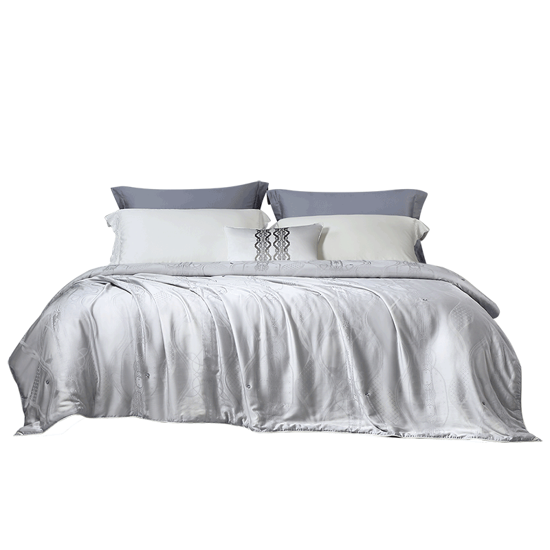 富安娜蚕丝被100%桑蚕丝被子黄金蚕抑菌夏凉被双人夏季空调被203x229cm