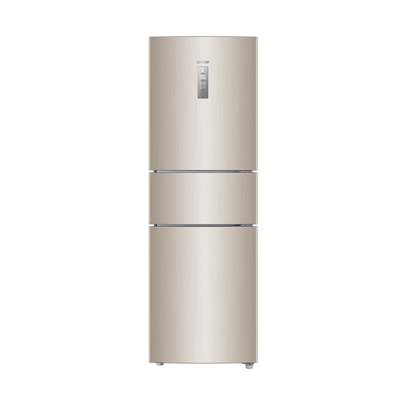 海尔（Haier）智家冰箱218升一级节能无霜三门家用风冷无霜高配全宽变温抗菌净味大容量电冰箱统帅leader 218升+三温区+抗菌净味+宽幅变温区