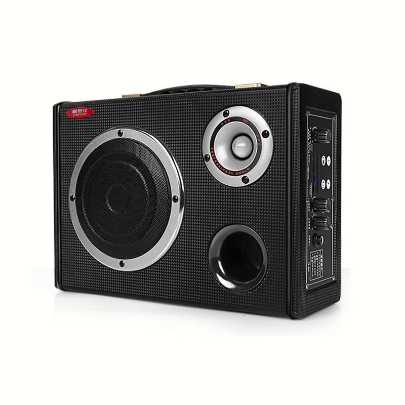 雅奇仕户外广场舞音响无线蓝牙低音炮K歌音箱大音量手提便携式插卡优盘播放 便携无咪【6.5吋低音+3吋高音】