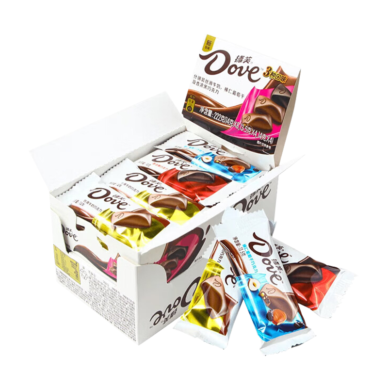 ��ܽ��Dove��˿��ţ���ɿ���������ʳ����ϲ����Ů�����������ͯ����伢ʳƷ ��ܽʲ����װ222g 21.88Ԫ
