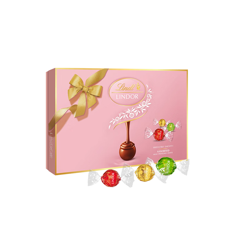 瑞士莲（lindt）【临期】什锦软心巧克力礼盒20粒240g原装进口5/13到期