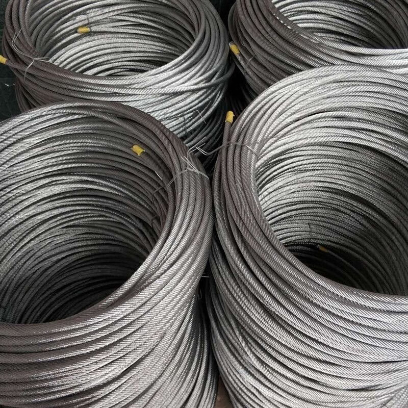 溥覃8号钢丝绳自卸车自动篷布配件电动篷布配件8号钢丝绳 4米2车厢22