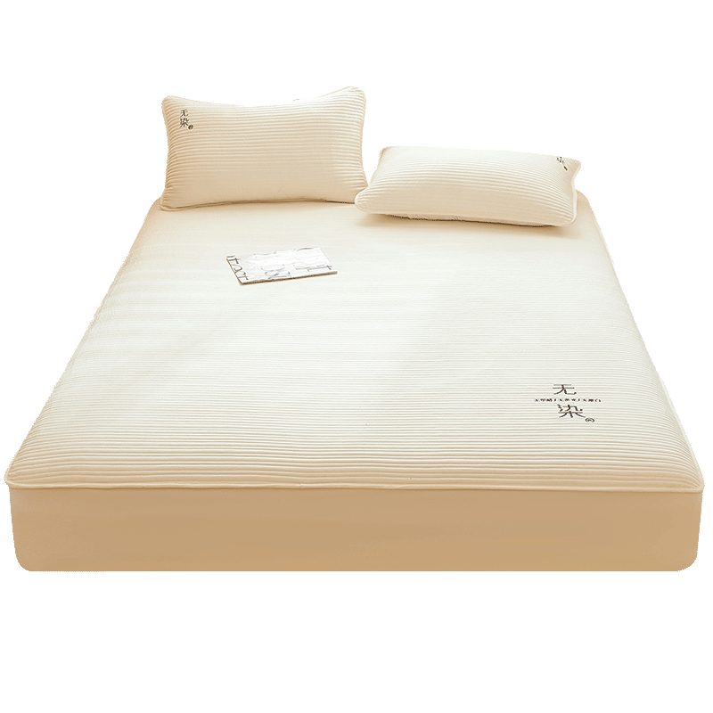 无印良品A类10%大豆夹棉防水床笠180x200cm全包床罩床垫保护套床笠