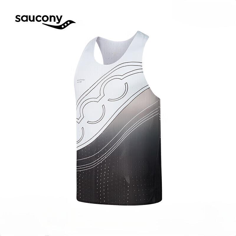 Saucony索康尼Soul runner单层背心春夏运动背心男