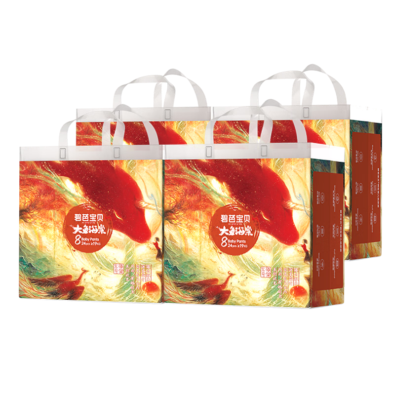 �̰ű������㺣��Ӥ�� ������ѵ���㱦��ѧ���㱦����ʪ ������XXXXL��4��96Ƭ(19kg+)