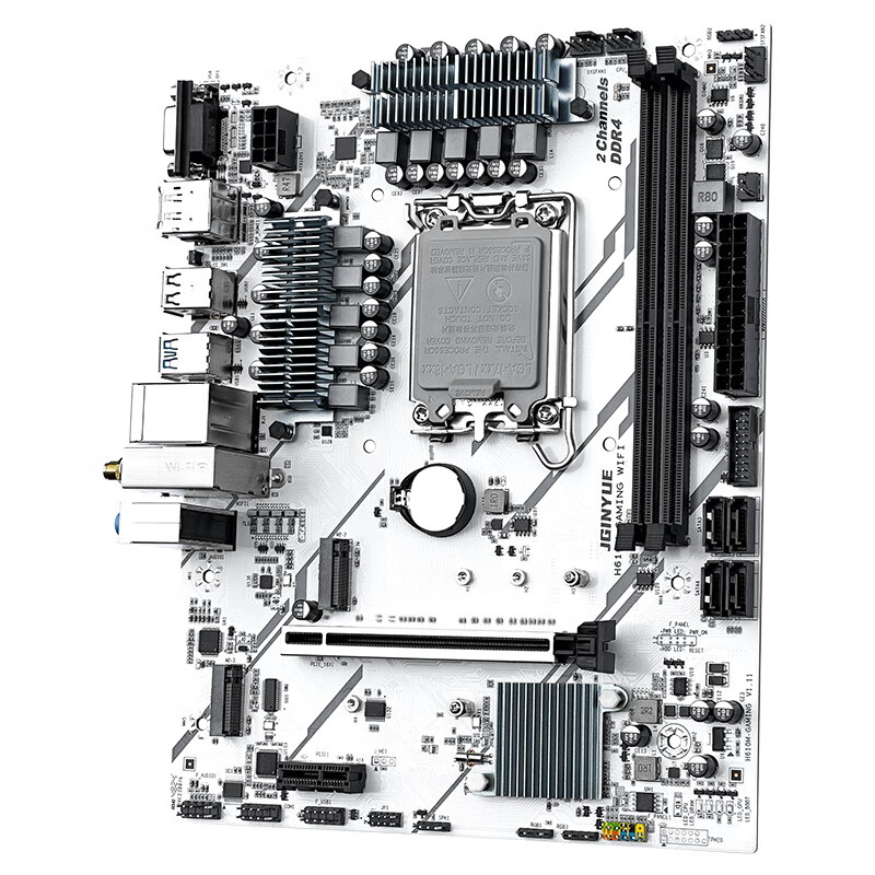 精粤 H610M GAMING WIFI ARGB DDR4 图 5