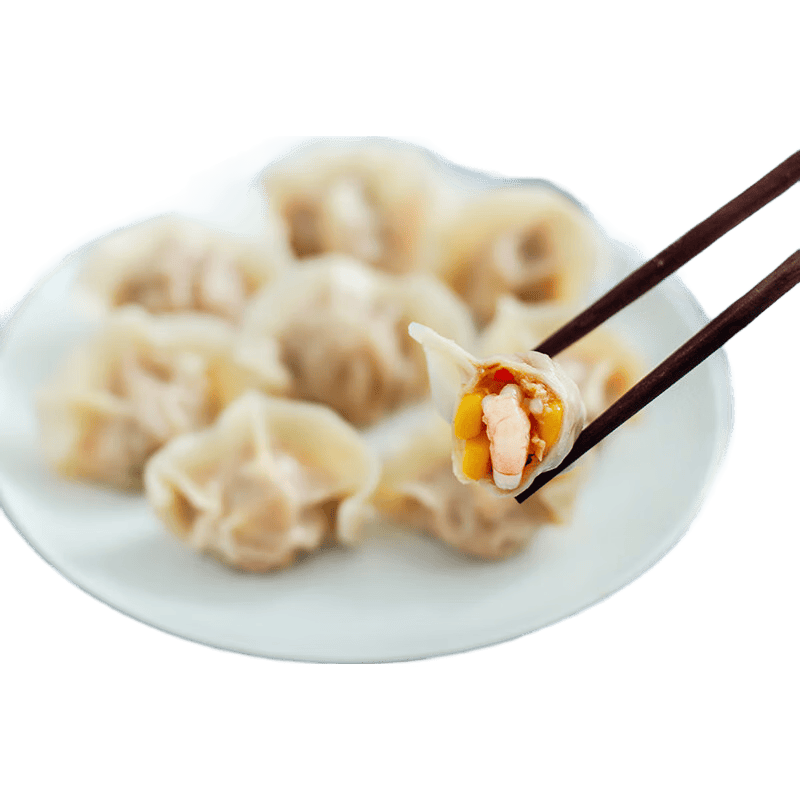 思念金牌虾水饺虾仁玉米480g32只 饺子早餐食品