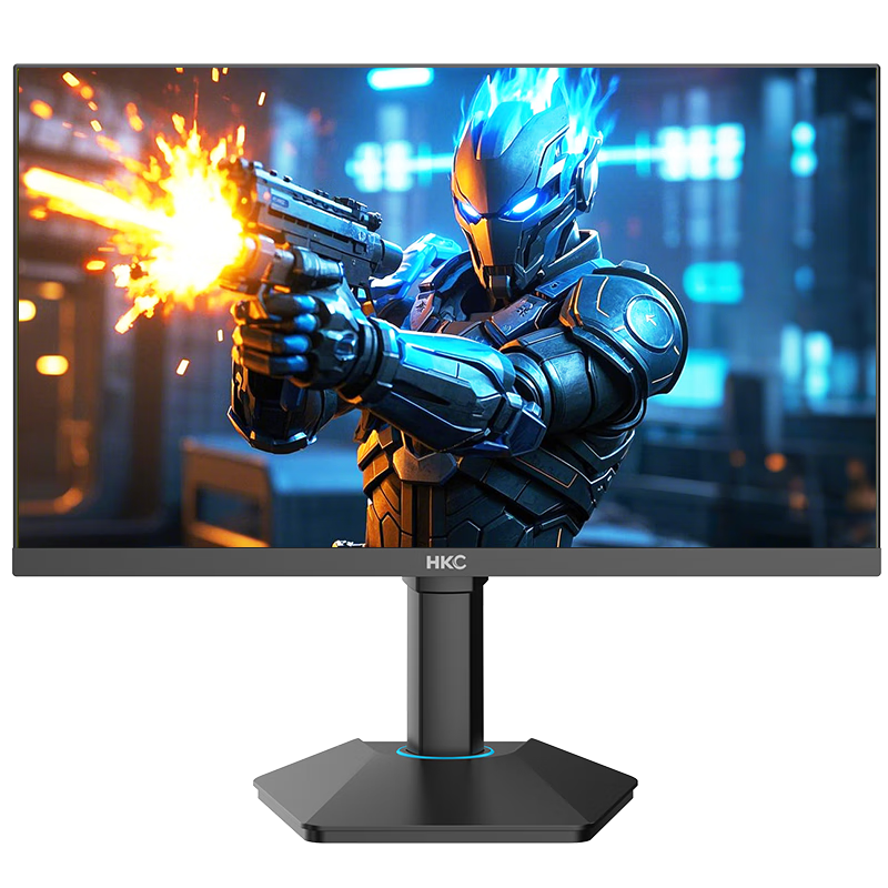 HKC 24.5英寸400Hz FastIPS快速液晶HDR400硬件低蓝光1ms游戏电竞旋转升降360Hz显示器 猎鹰二代G25H5