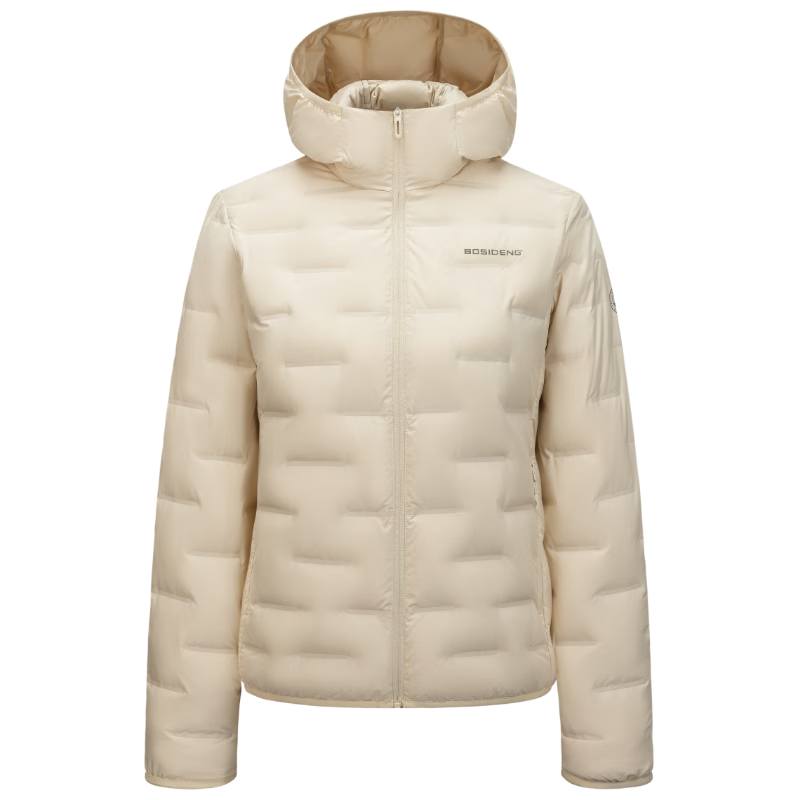 波司登25年鹅绒羽绒服女士秋冬轻薄连帽宽松短款休闲百搭保暖外套