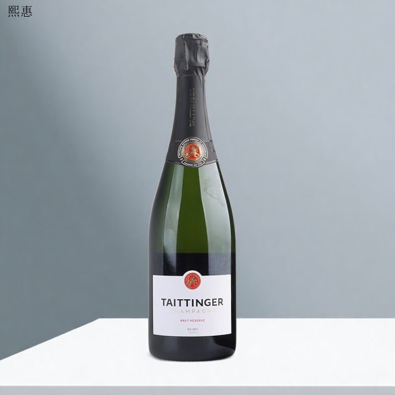 taittinger/泰亭哲珍藏香槟起泡葡萄750ml原瓶原装进口红酒