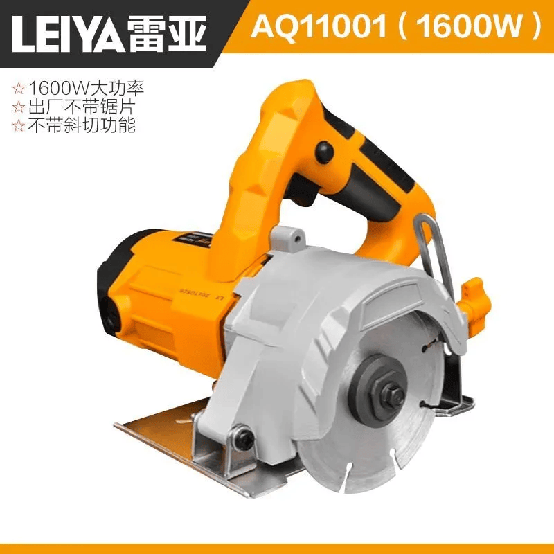 雷亞雷亞大功率石材切割機(jī)瓷磚多功能手提開槽機(jī)電鋸水電工業(yè)級(jí)云石機(jī) 雷亞11001大功率切割機(jī)