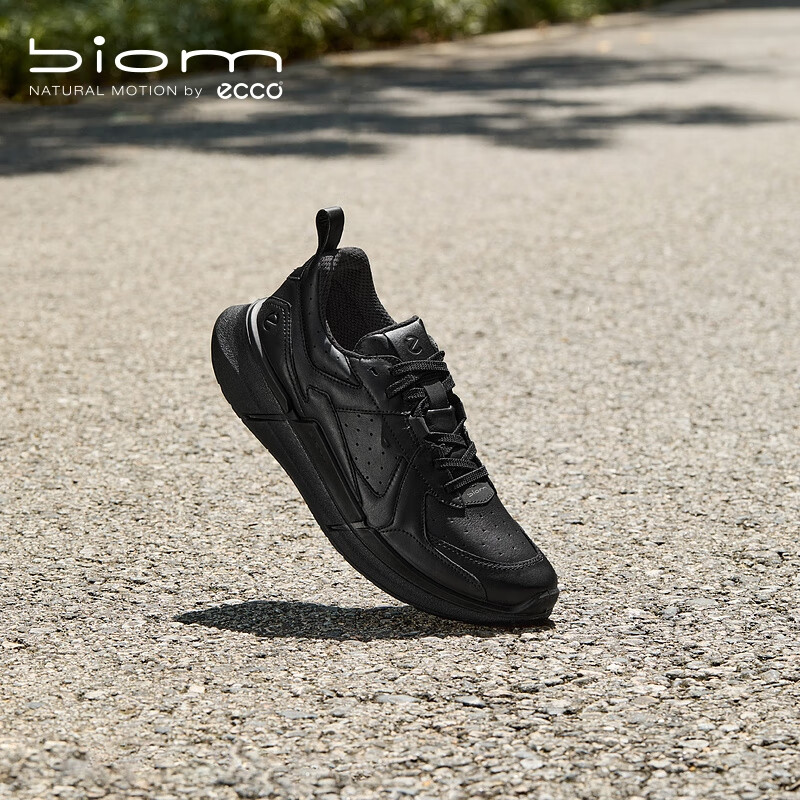爱步（ECCO）BIOM 2.2运动鞋男 户外跑步鞋休闲鞋男鞋 健步830844 HL 黑色83084451052 41 (260mm)