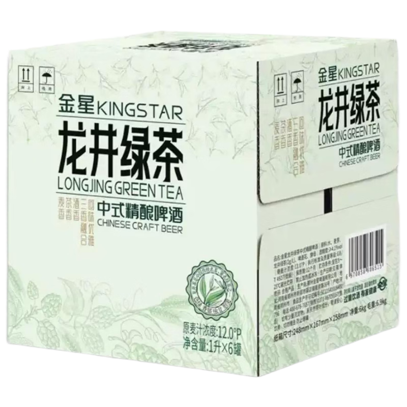 ���� ��ʽ����ơ�� �����̲� 1L*6������װ ��װ��ˬ 113.7Ԫ(��37.9Ԫ/��)