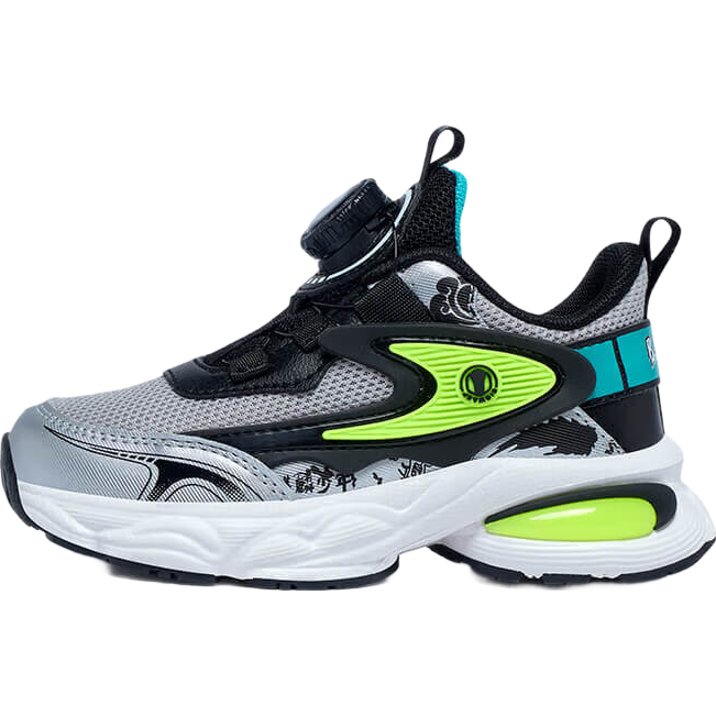 大黃蜂童鞋兒童運動鞋軟底透氣男童休閑鞋 B112431920W灰色(雙網(wǎng))30