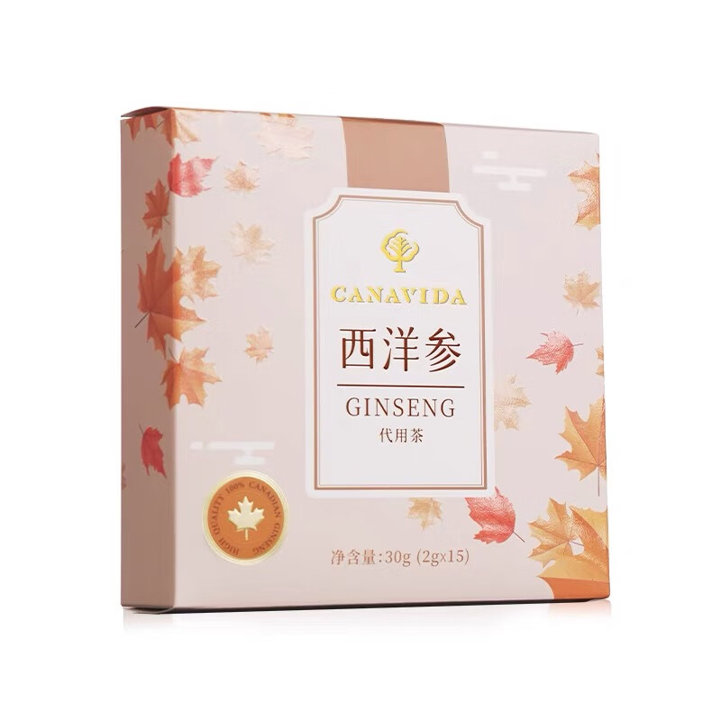 大山行加拿大大山行西洋参canavida茶包西洋参茶包泡水2g*15