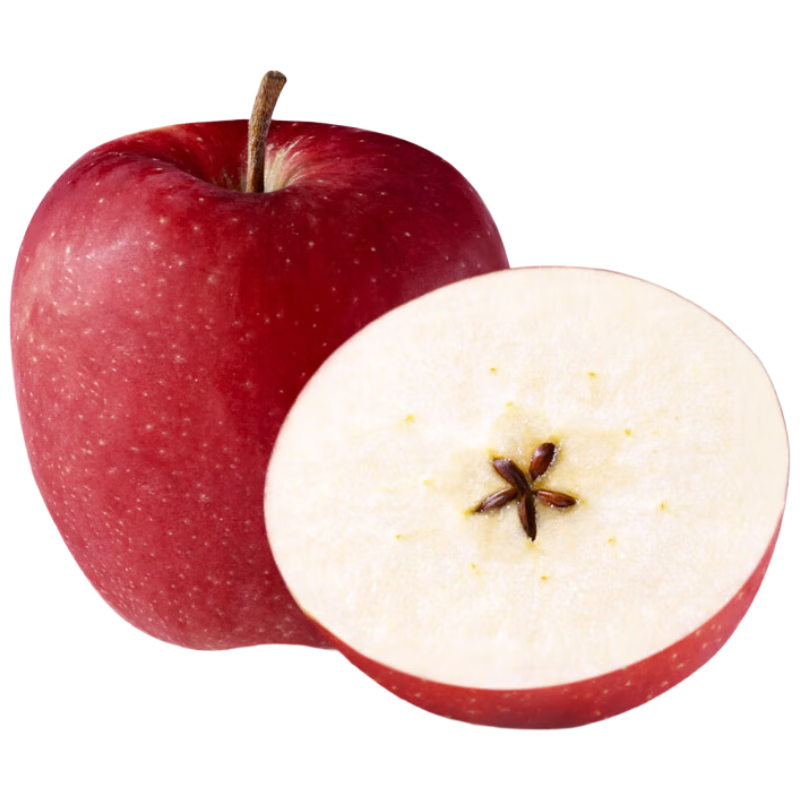 京鲜生 新西兰皇后红玫瑰苹果4粒装 单果130-170g 新鲜水果