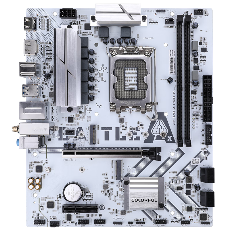 七彩虹 BATTLE-AX B760M-T WIFI D5 V20 战斧DDR5 图 3
