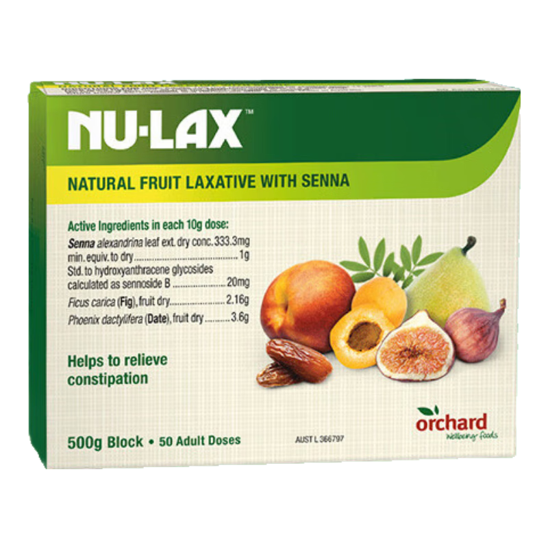 Nu-lax乐康膏通便润肠便秘 膳食纤维清肠排毒养颜含益生元肠胃养护 【囤货3盒装】经典乐康膏 500g/盒