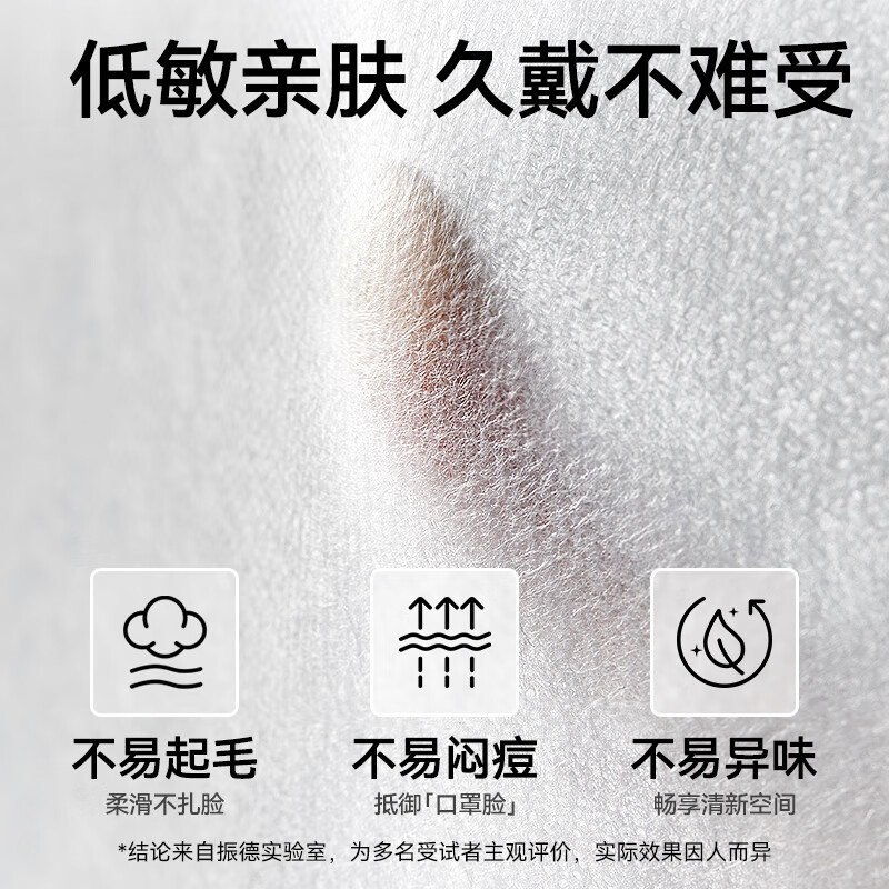振德(ZHENDE)医用外科口罩一次性三层防护口罩内含熔喷布独立包装防尘口罩甲流 成人外科灭菌浅蓝独立 50只/盒