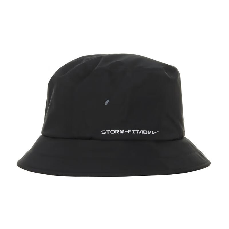 耐克（NIKE）男士防風(fēng)防水運(yùn)動(dòng)桶帽 反光設(shè)計(jì) 附帶可調(diào)繩鎖 Black 010 S