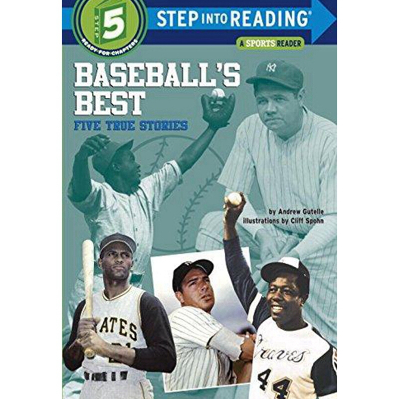 【英文原版】step-into-reading, step 5 关于棒球的五个真实故事