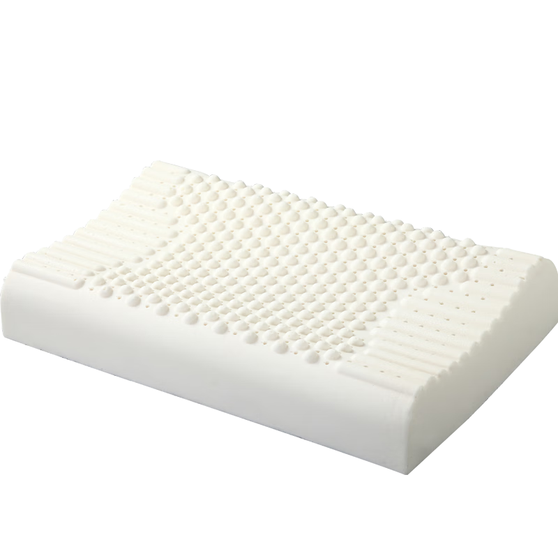 恒源祥枕头泰国进口乳胶枕头深度睡眠枕芯双人颈椎枕头芯整头一对装