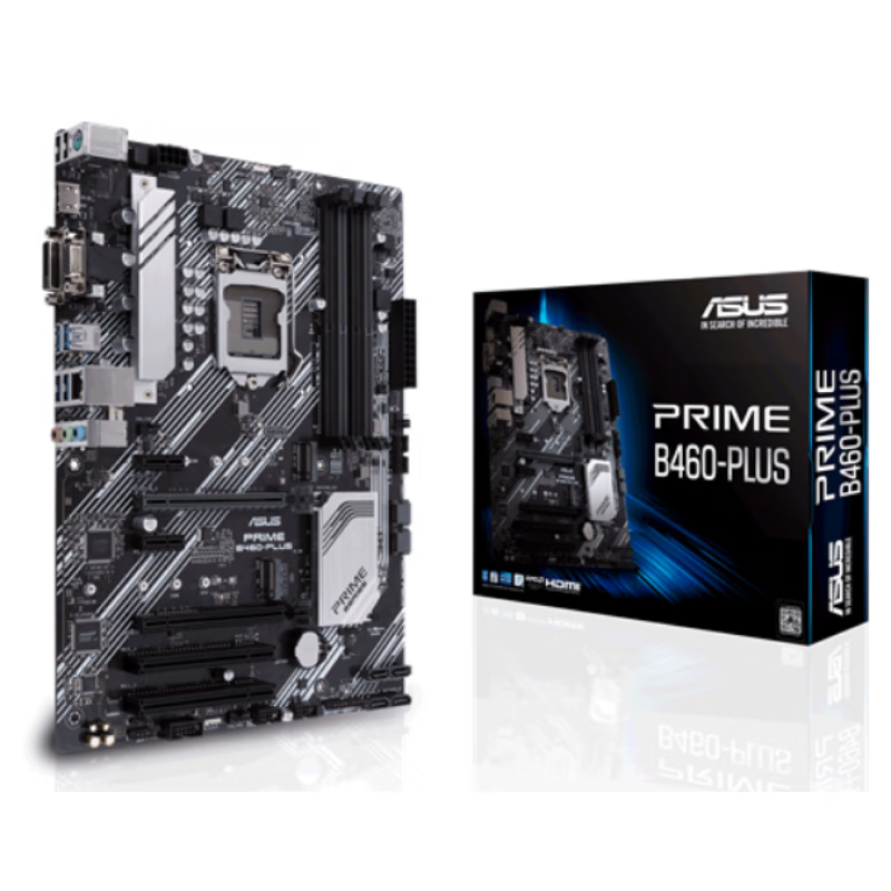 ASUS全新Asus/华硕 PRIME B460-PLUS台式机电脑主板支持10代CPU带PCI