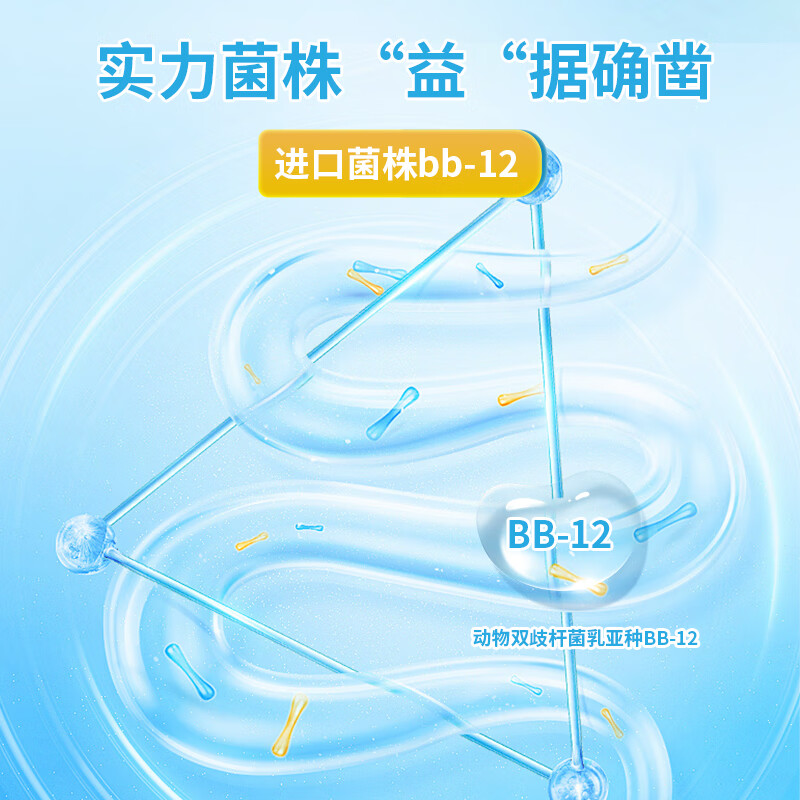 健启星益生菌粉 幼益君婴幼儿益生菌丹麦进口菌株 bb-12动物双歧杆菌 2盒基础装