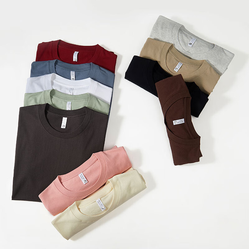 啄木鸟（TUCANO）短袖t恤男纯棉春夏重磅半袖打底衫宽松大码休闲青少年印花男士t恤 雾霾蓝钓鱼白SMILE蓝 XL （重140-150斤高170-175）