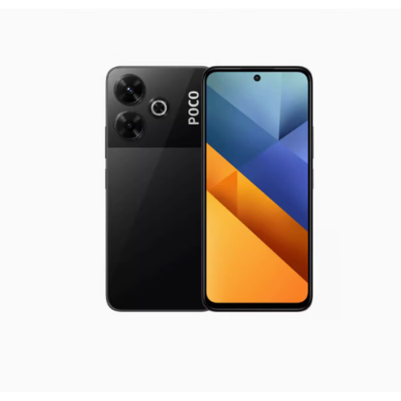 小米 POCO M6 Pro 4G 海外版版 M6 Plus 5G 全新手机 新品 M6 4G 黑色 官方标配 8 256GB
