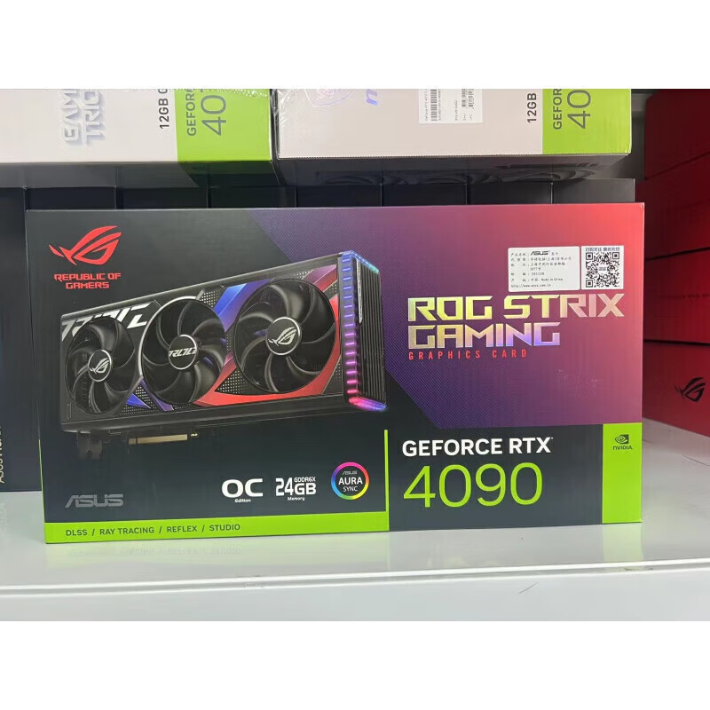 华硕（ASUS）RTX4060Ti /4070Ti SUPER /5080/RTX5070TI 雪豹猛禽OC显卡 华硕ATS GeForce RTX 4060 8GB