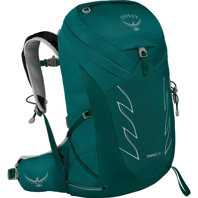 OSPREY輕量透氣防潑水女士戶外登山包24Ljaspern Jasper green L