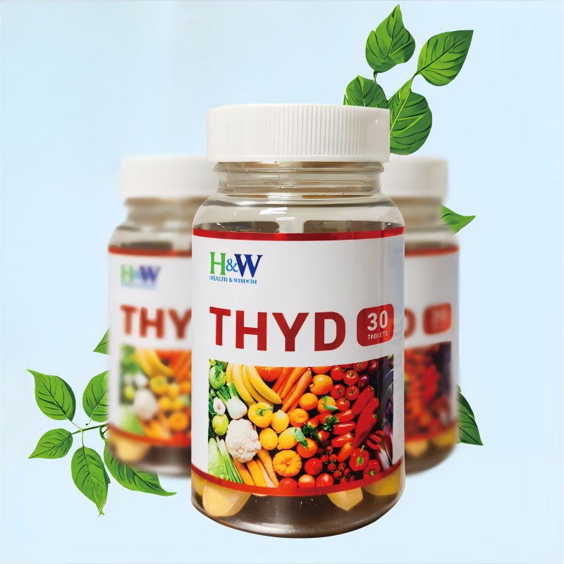 H&W HEALTH&WISDOM欧洲进口甲无忧改善甲状腺健康甲减桥本多种矿物质维生素保健品 【专攻甲状腺】 30粒*1瓶