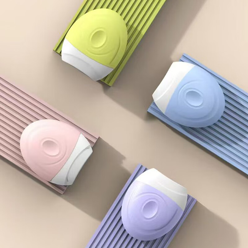 吉耏利新款磁吸云感刮毛刀便携除毛全身通用私密腋毛腿毛六层皂头脱毛刀 湖蓝悦（送30g剃毛膏）