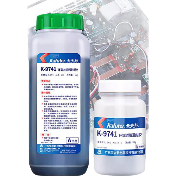 ������(kafuter) ������֬��⽺ K-9741 ��·�����Ԫ���������·���ܷ��Ե��ˮ ��ɫ 1.2kg 62.1Ԫ