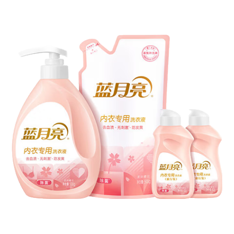 ������ �����ڿ�ϴ��Һ 500gƿ+500g��+80g*2ƿ ������ȥѪ�� ����>99% 48.67Ԫ