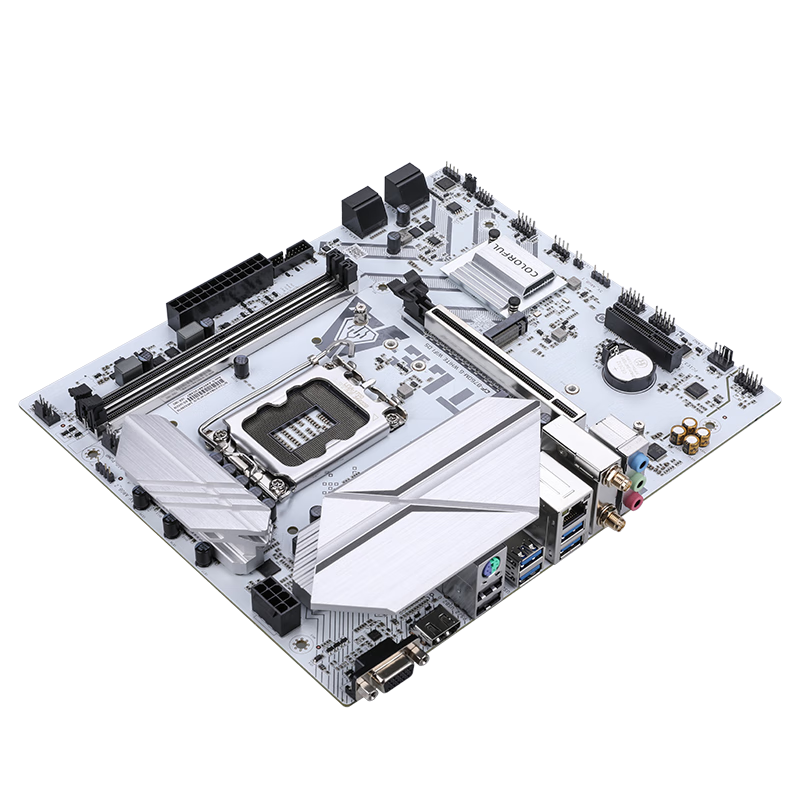 七彩虹 BATTLE-AX B760M-G WHITE WIFI D5 小冷钢DDR5 图 7