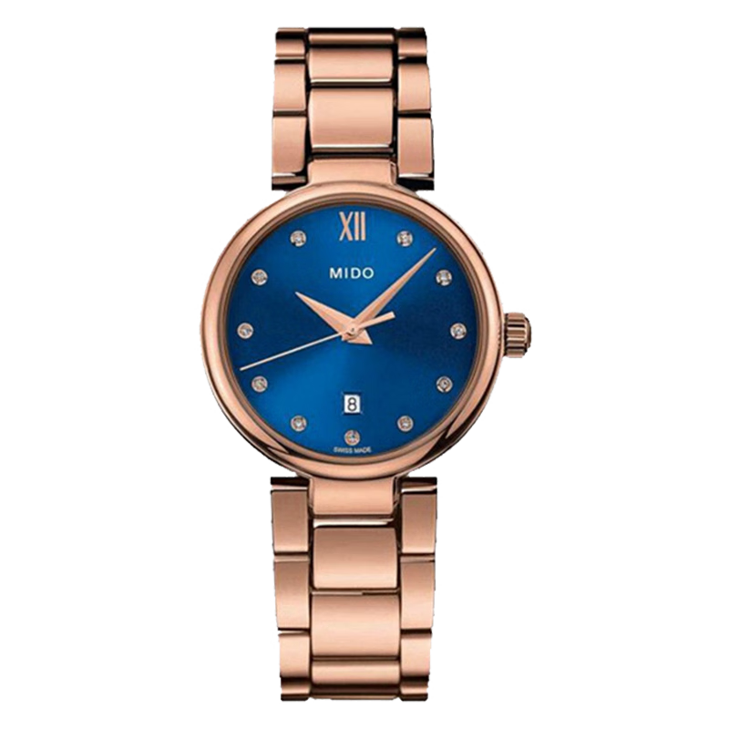 ���ȣ�MIDO����������ϵ�� ���� ���� ʱ������ ʯӢ�ִ�Ů�� ��ɫ  29mm