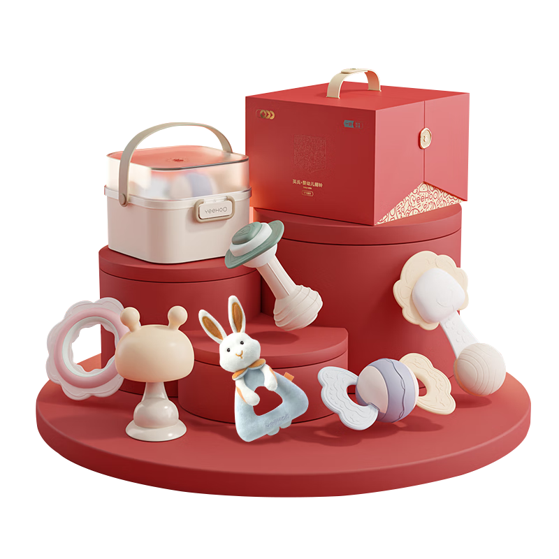 Ӣ�� YEEHOO ������������Ӥ����� ҡ��6ֻ+���ɺ� �߶����װ 0-6���±����������