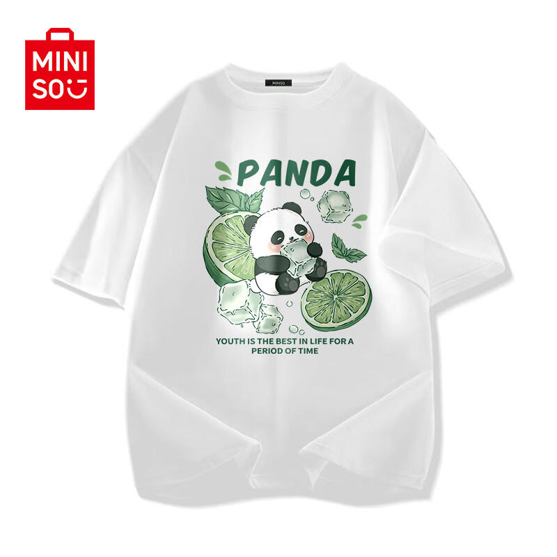 ���ڲ�����������Ʒ��MINISO��������logoЦ���������ļ���Լ�ٴ��Բ�����������������T�� ��ɫ(������è) M /170(��Ůͬ��)