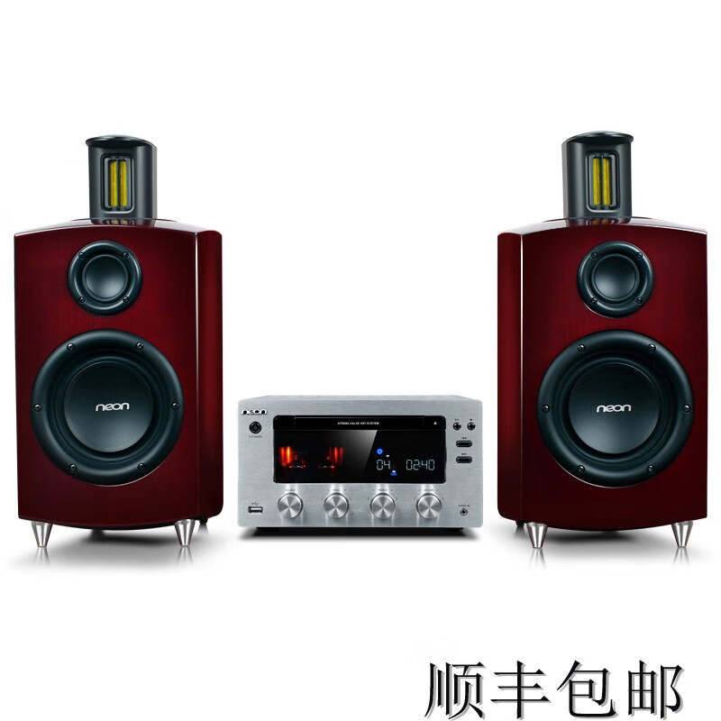 丽扬（neon） DTB980高品质胆机组合音响前胆后石带式高音音响无线蓝牙音响电脑电视桌面音响 胆机组合音响