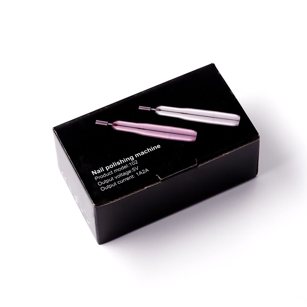 美甲打磨笔USB102便携式塑料手柄美甲打磨机替换手柄卸甲美甲机器 102打磨笔(亮玫瑰金