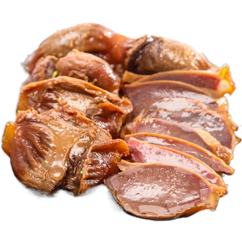 貽慶福建特產(chǎn)小吃鹵味零食香辣鹵鴨肫鴨胗真空獨立10支裝 香辣